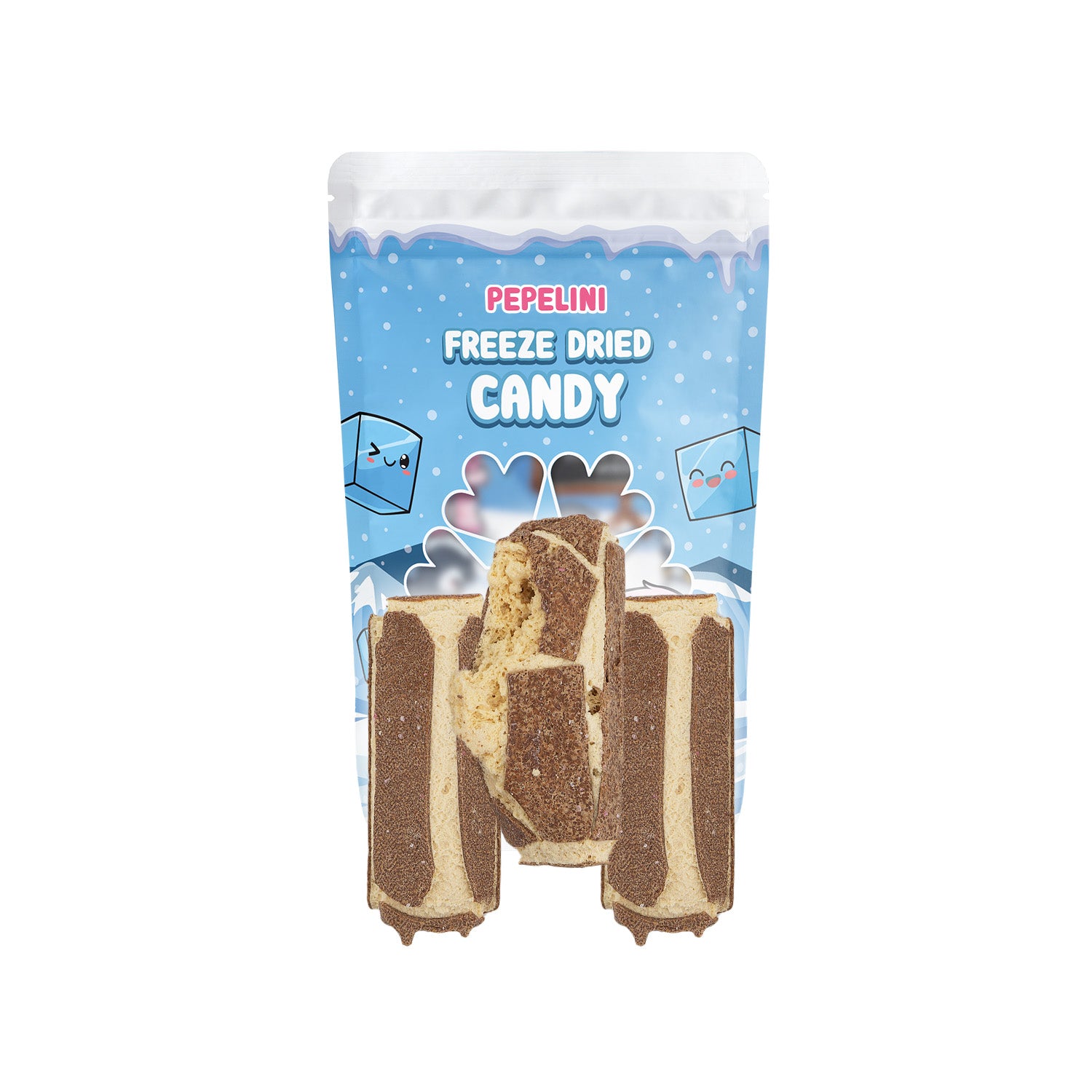 Gefriergetrocknete Schokoriegel mit Milchcreme – PEPELINI Gefriergetrocknete Schokoriegel mit Milchcreme – PEPELINI