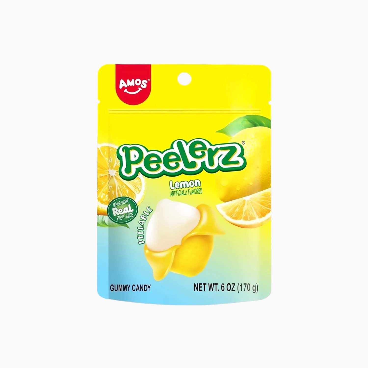 Amos Peelerz Gummy Lemon 170 g