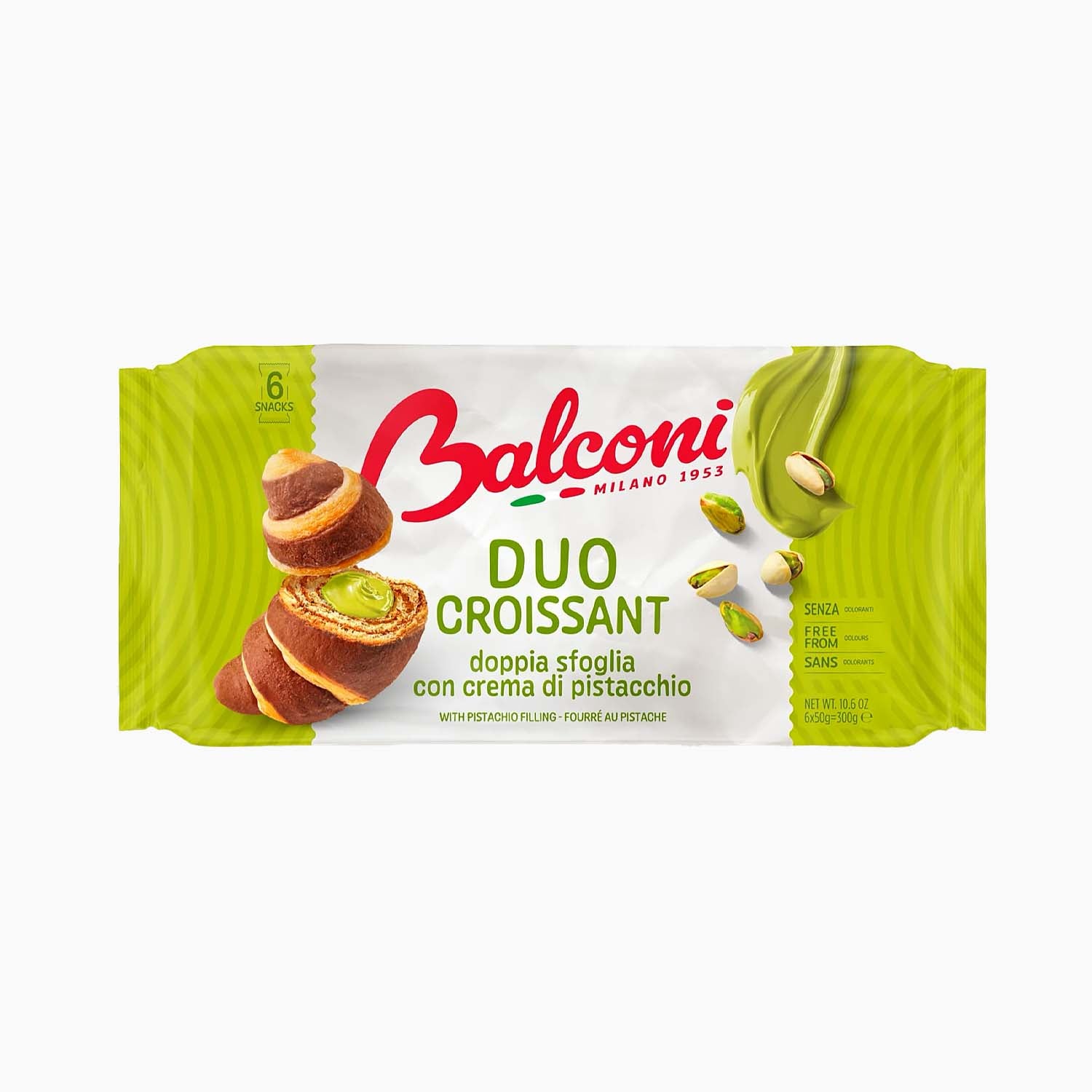 Balconi Croissant Duo Pistacchio