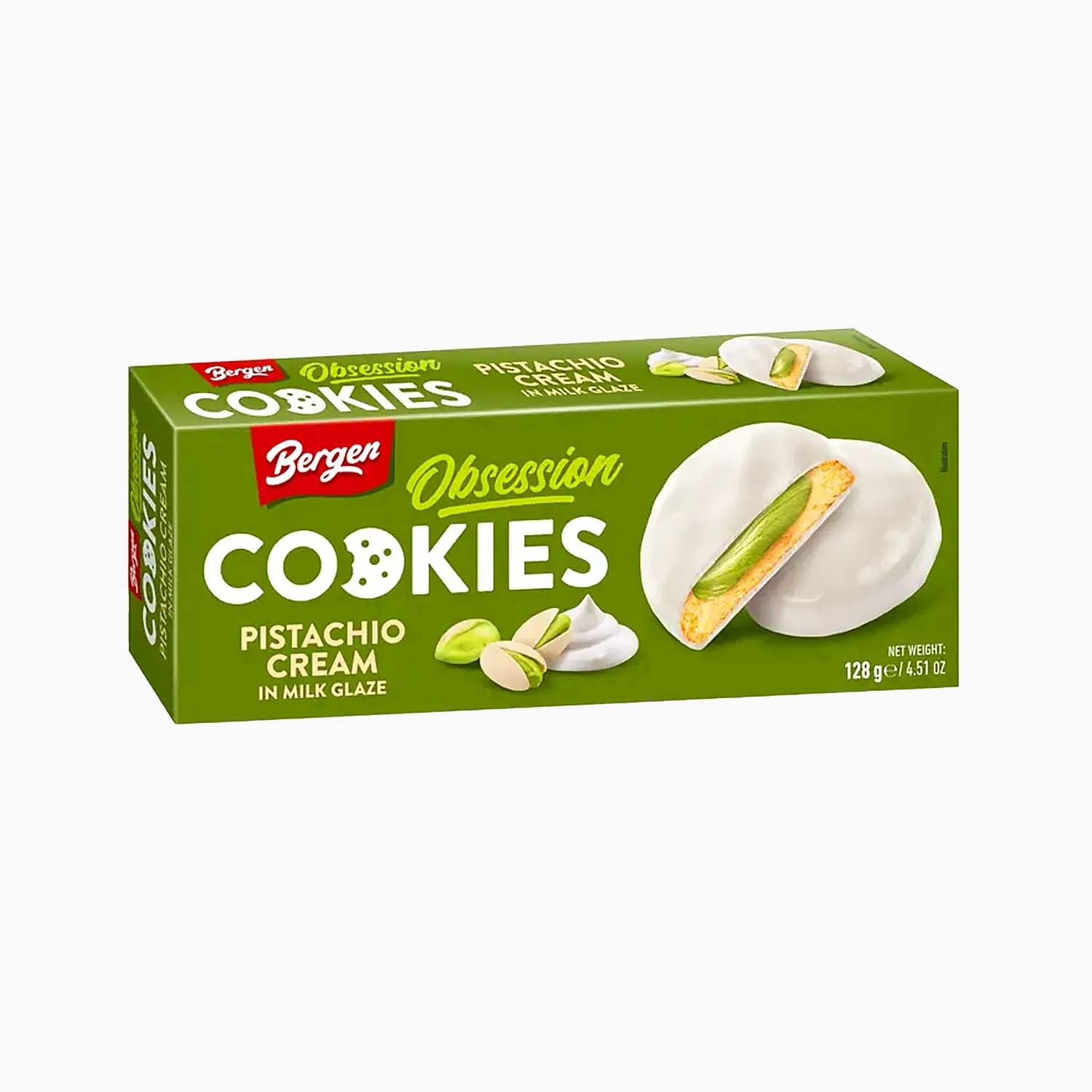 Bergen Obsession Pistachio White