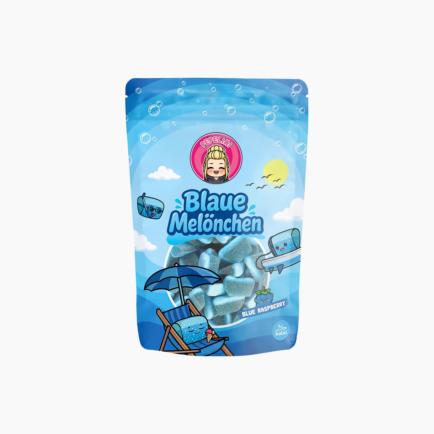 PEPELINI Blaue Melönchen