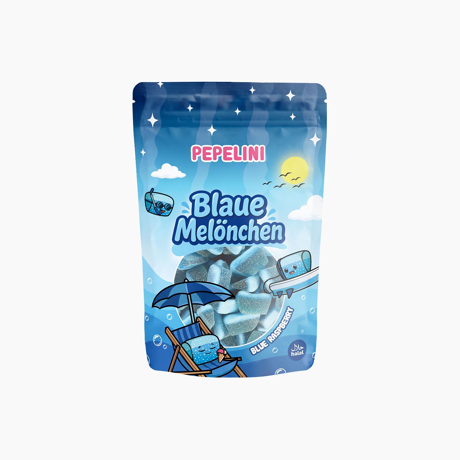 PEPELINI Blaue Melönchen