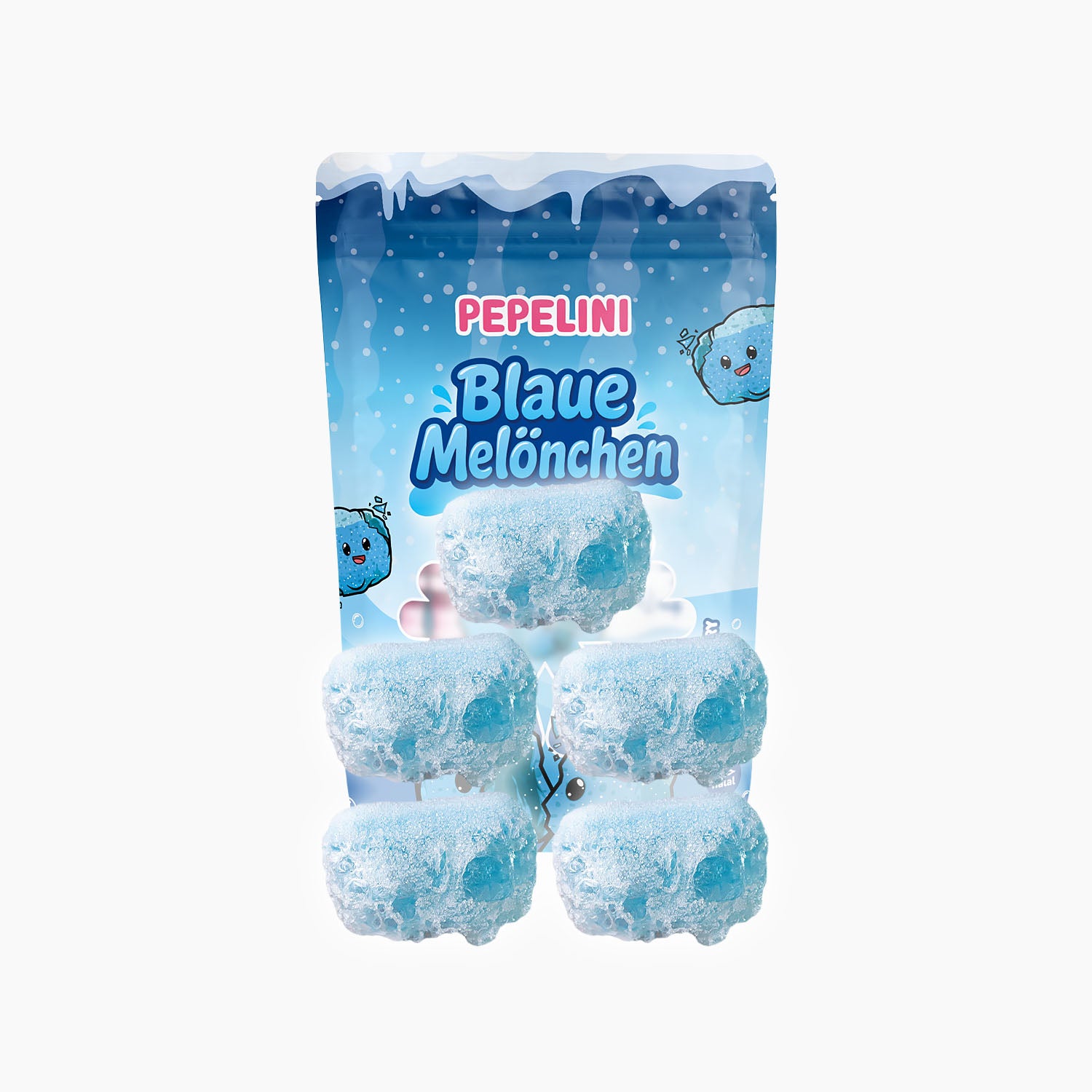 PEPELINI Gefriergetrocknete Blaue Melönchen