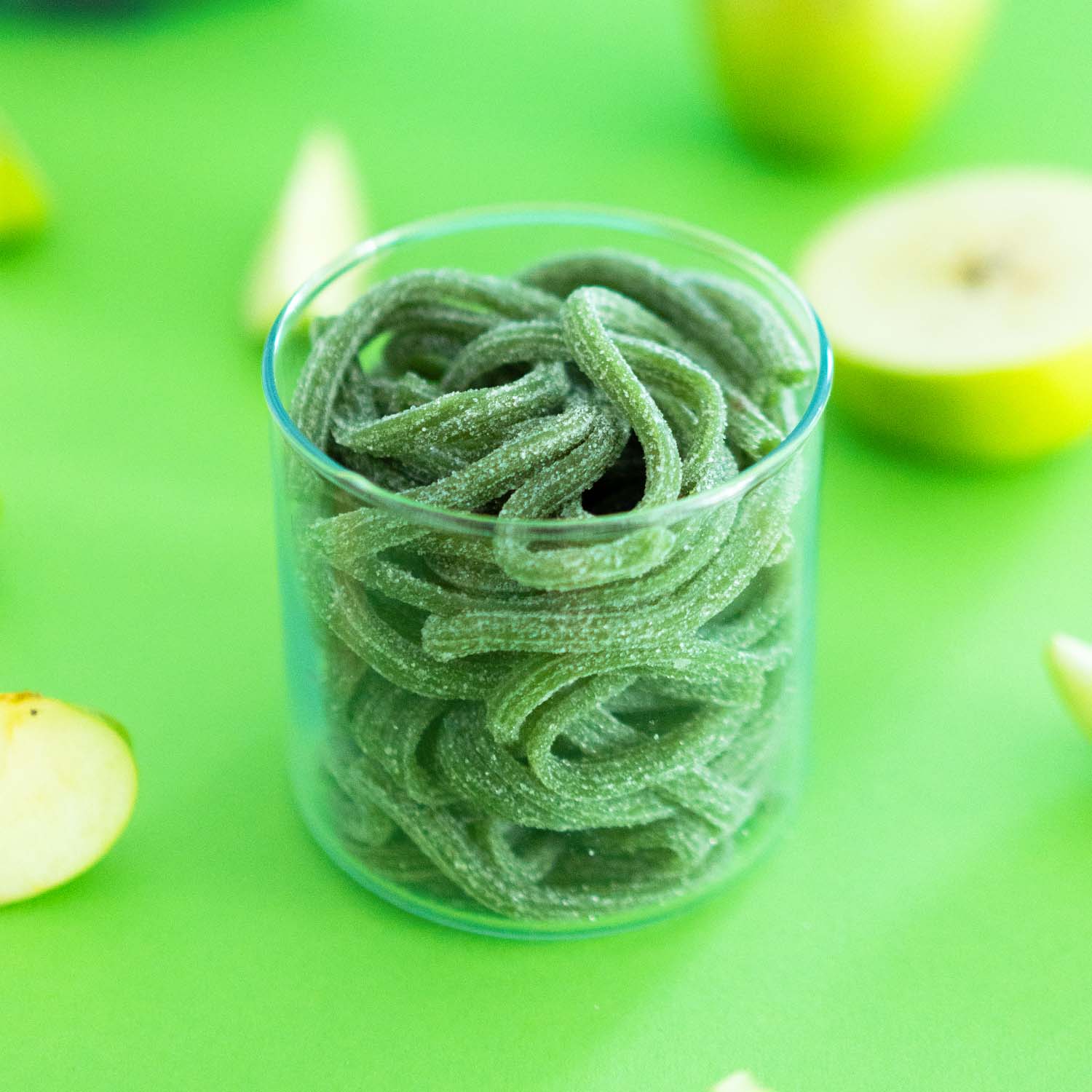 PEPELINI Glitzer Röhrchen Apfel