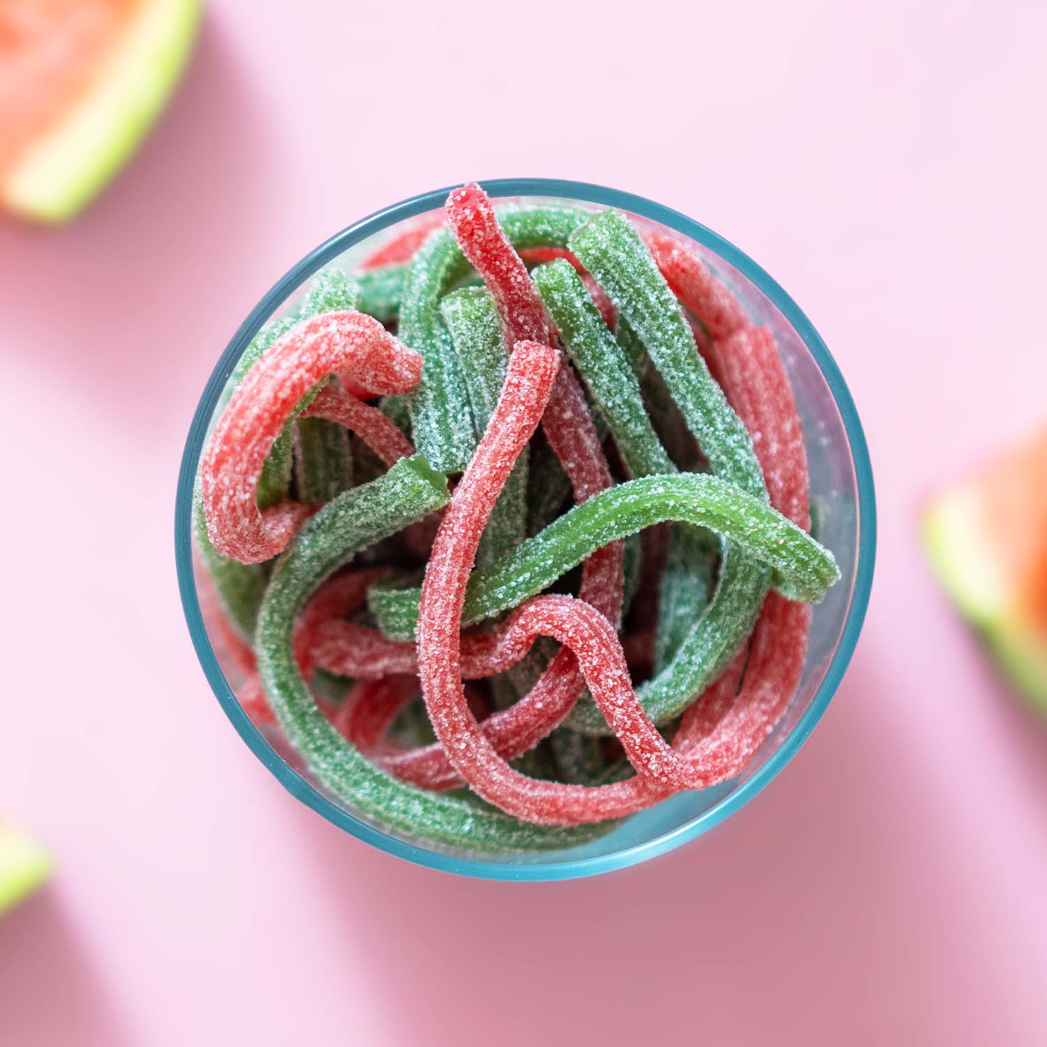 PEPELINI Glitzer Röhrchen Wassermelone