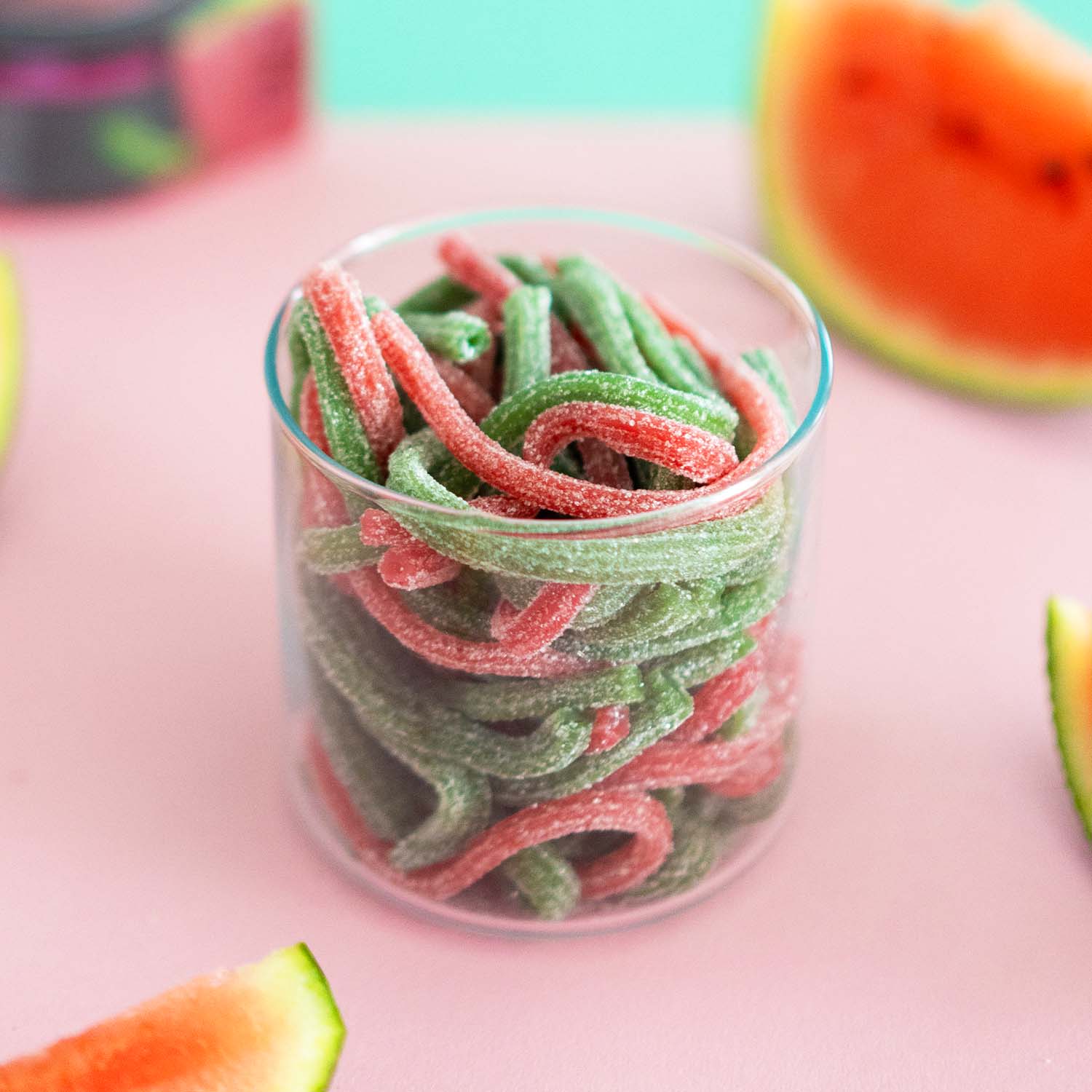 PEPELINI Glitzer Röhrchen Wassermelone