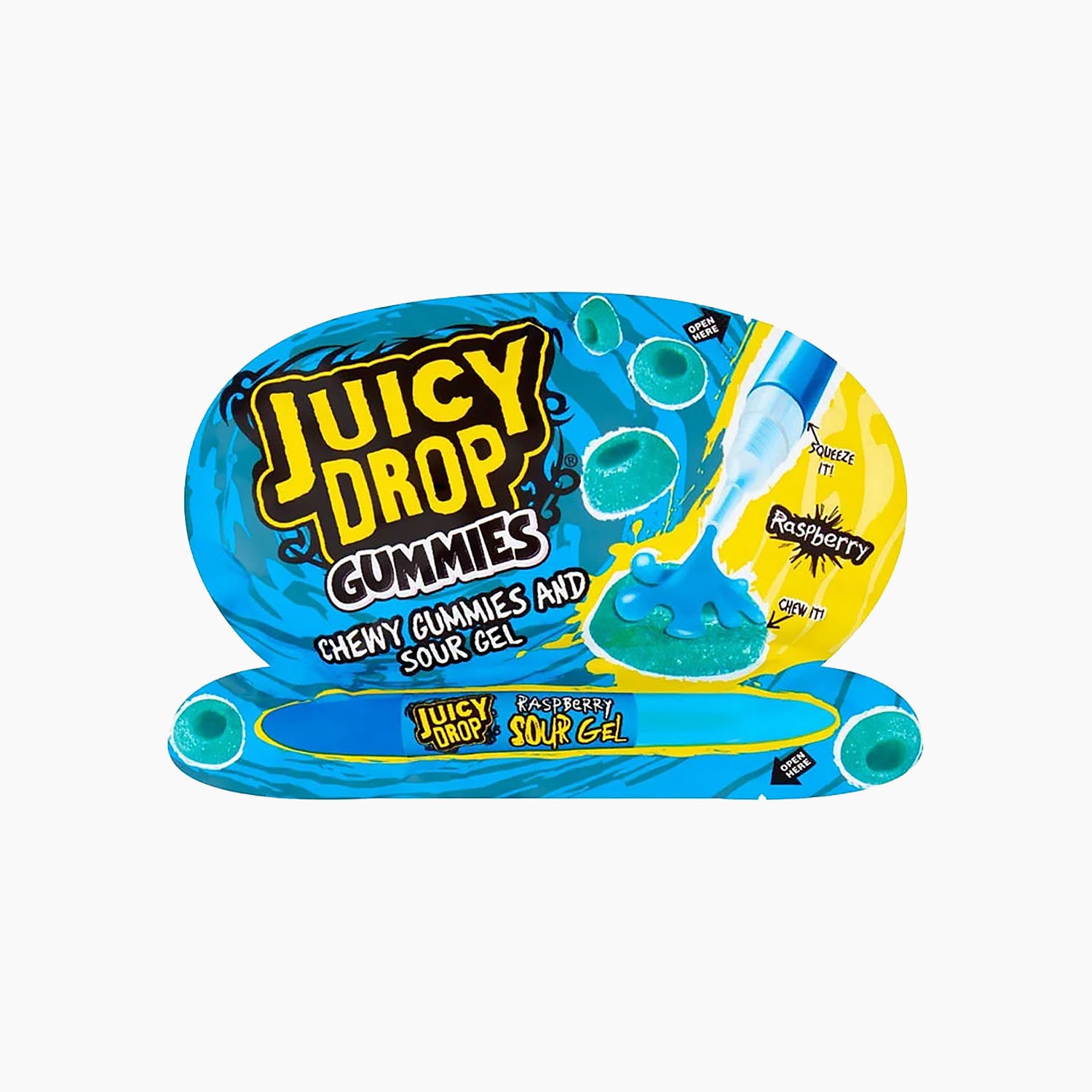Juicy Drop Gummies Raspberry