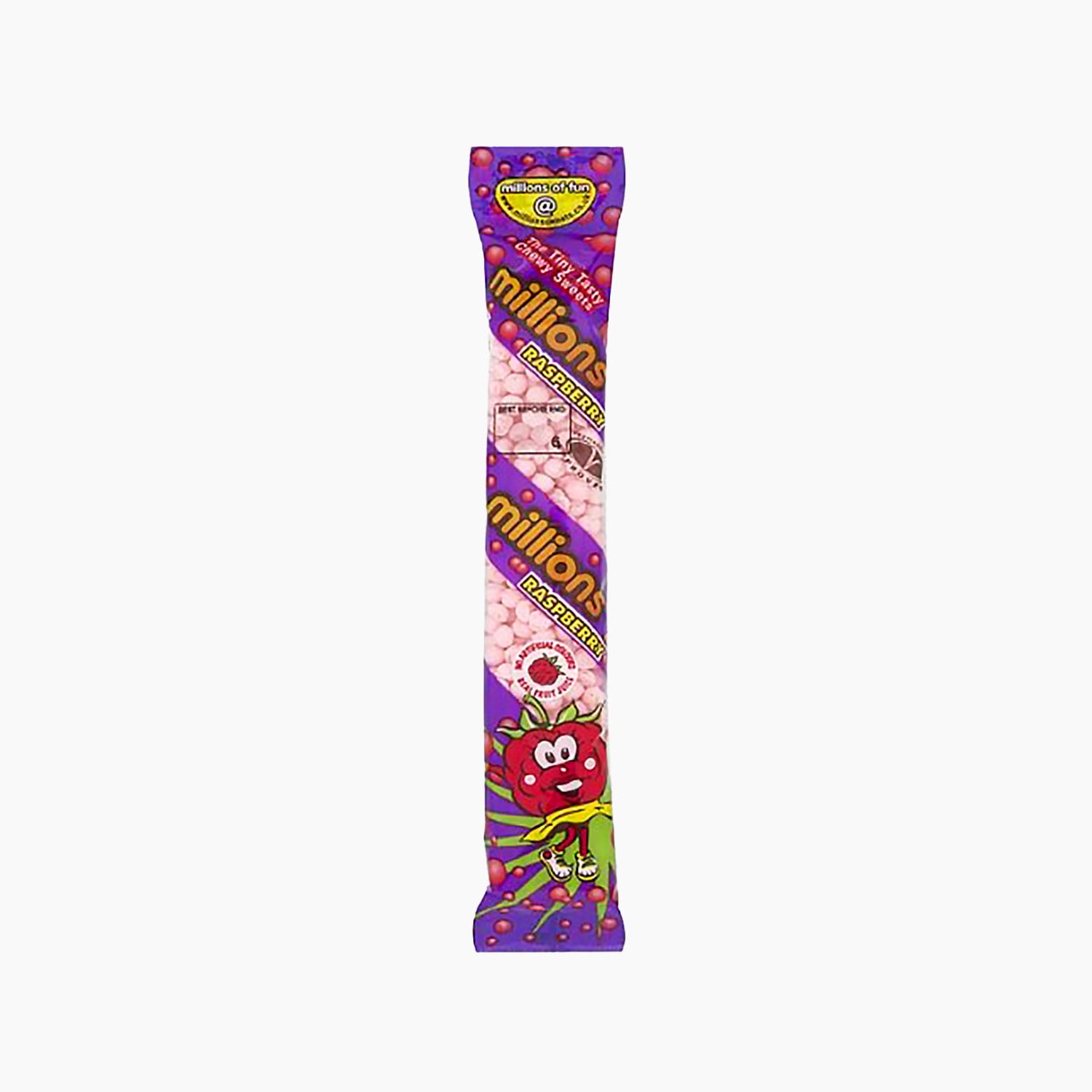 Millions Tube Raspberry 55g