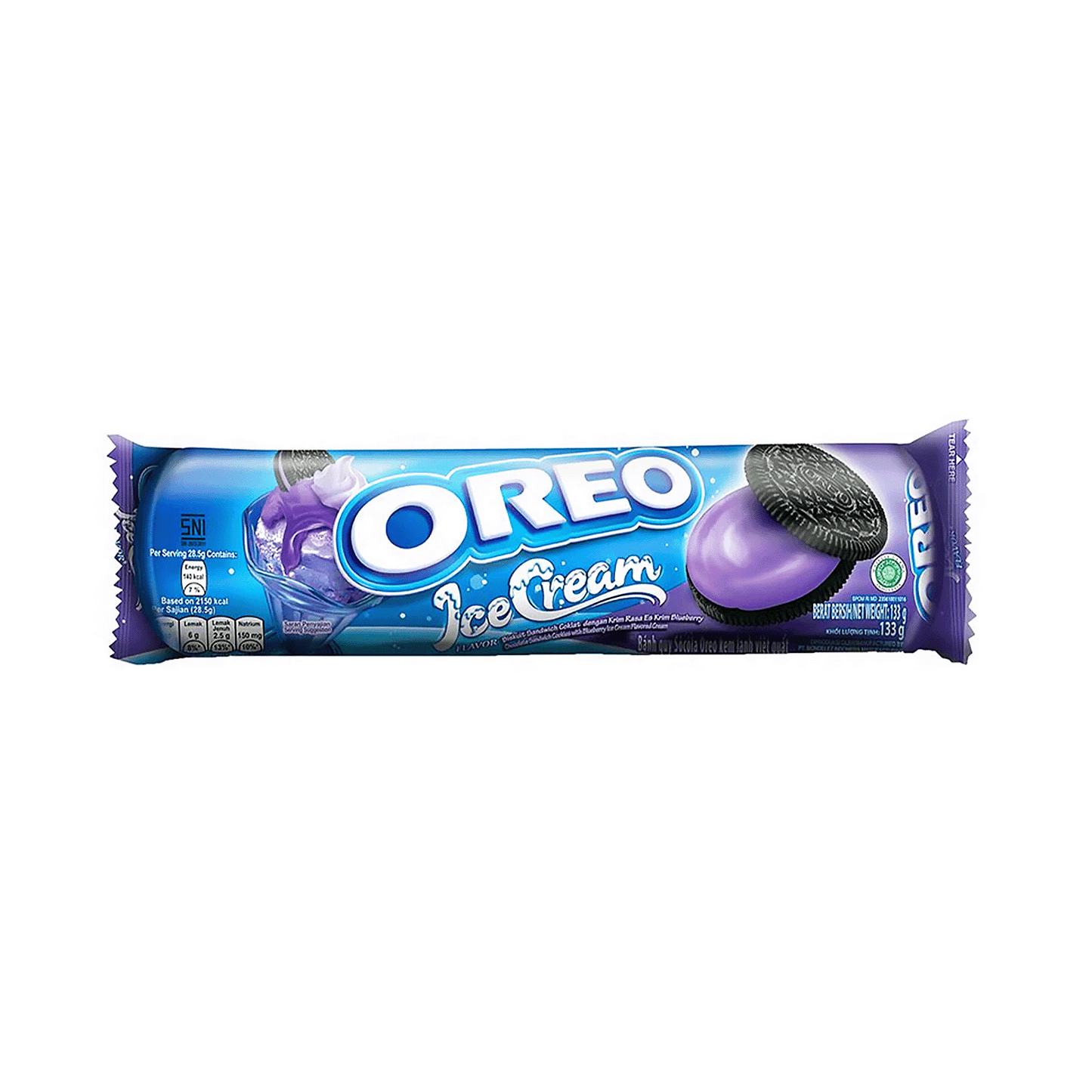 Oreo Ice Cream Blueberry