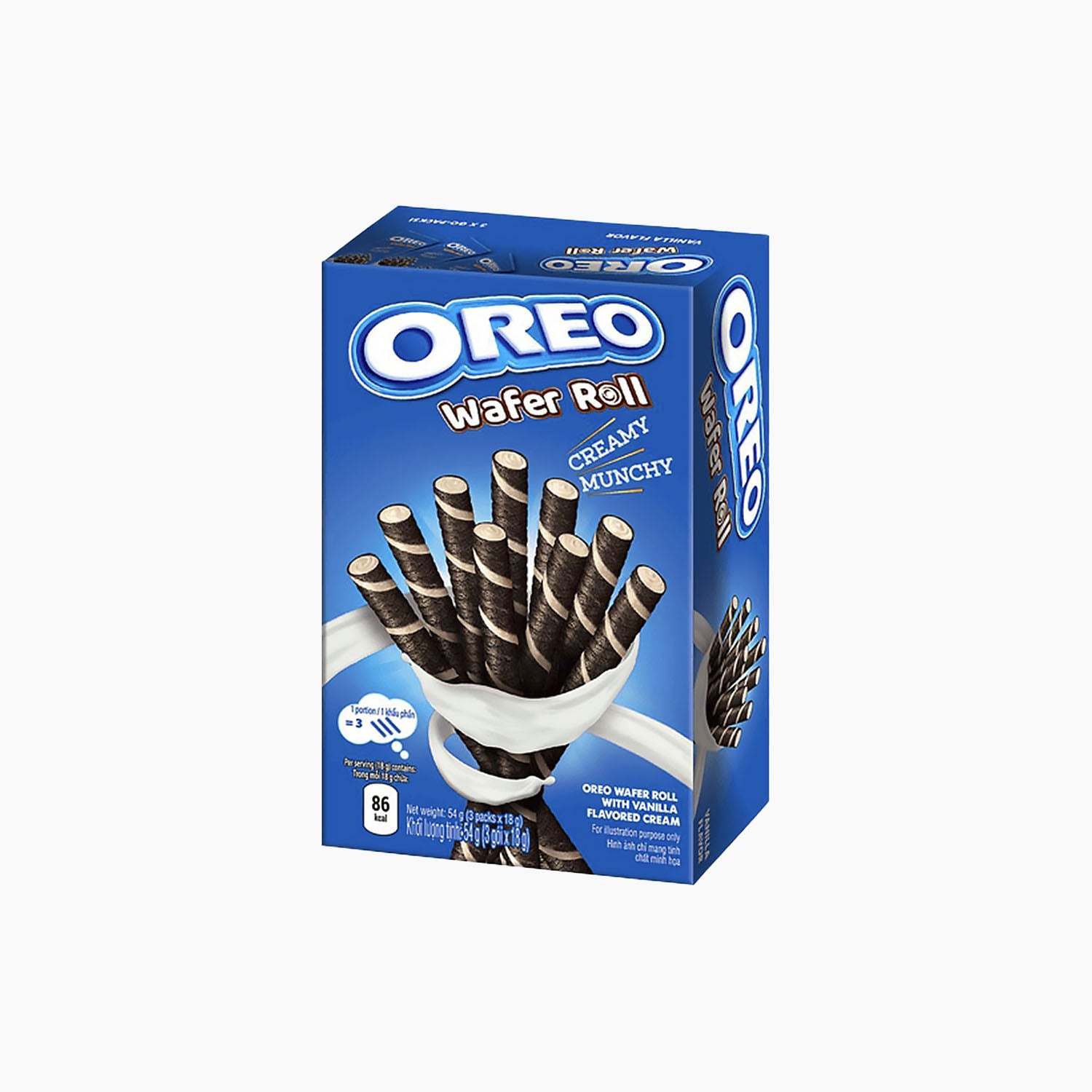 Oreo Wafer Roll Vanilla