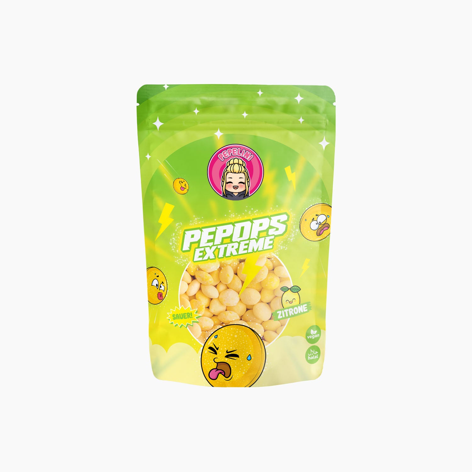 PEPELINI Pepops Extreme Zitrone