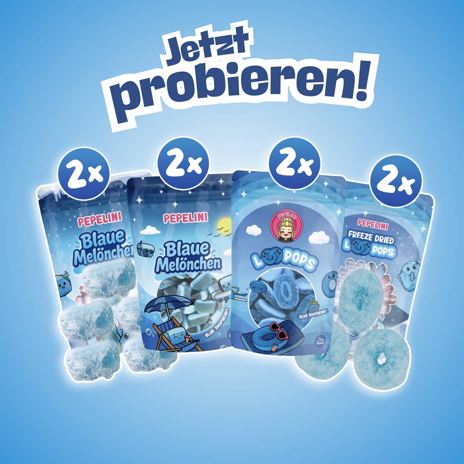 PEPELINI Loopops & Melönchen Probier-Bundle