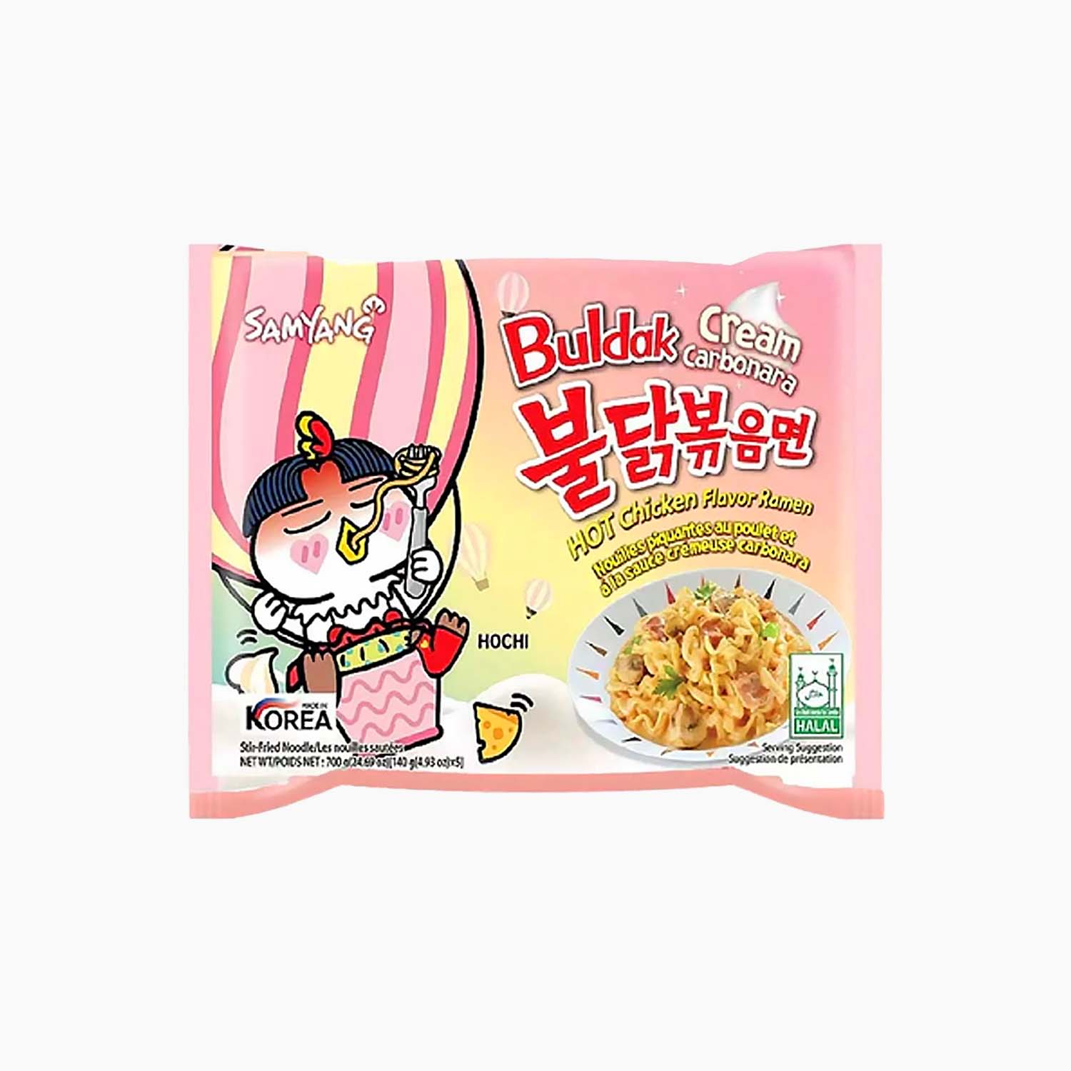 Samyang Buldak Cream Carbonara Hot Chicken Ramen