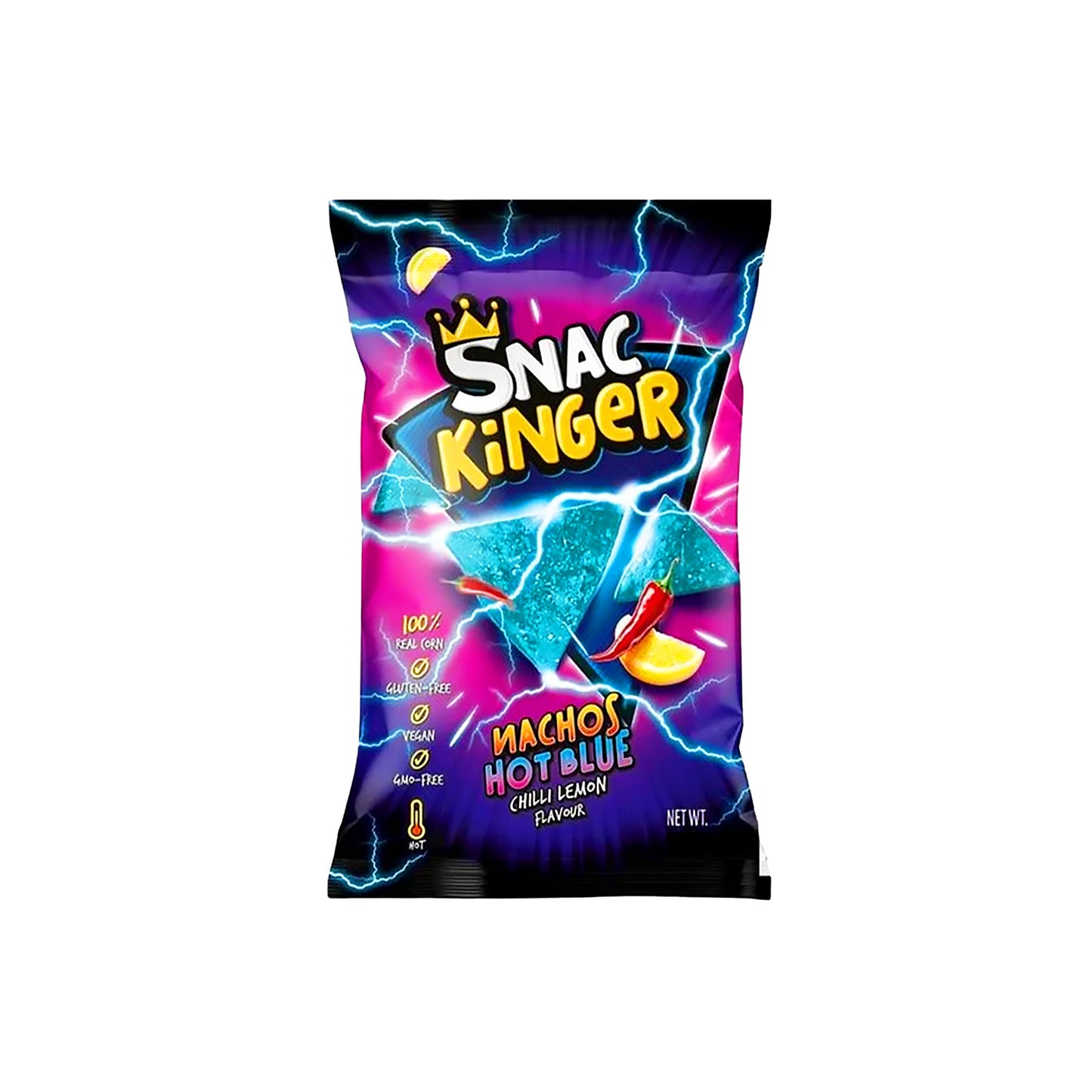 SnacKinger Nacho-Chips Hot Blue 95g