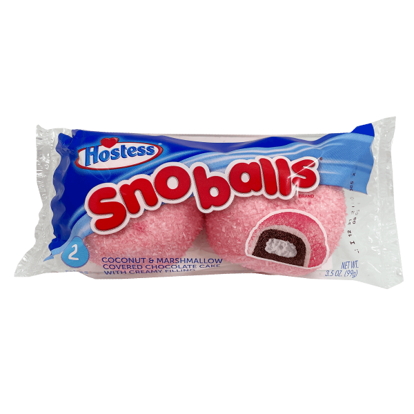 Hostess SnoBalls Coconut Marshmallow 2er Pack - MHD: 06.11.2024