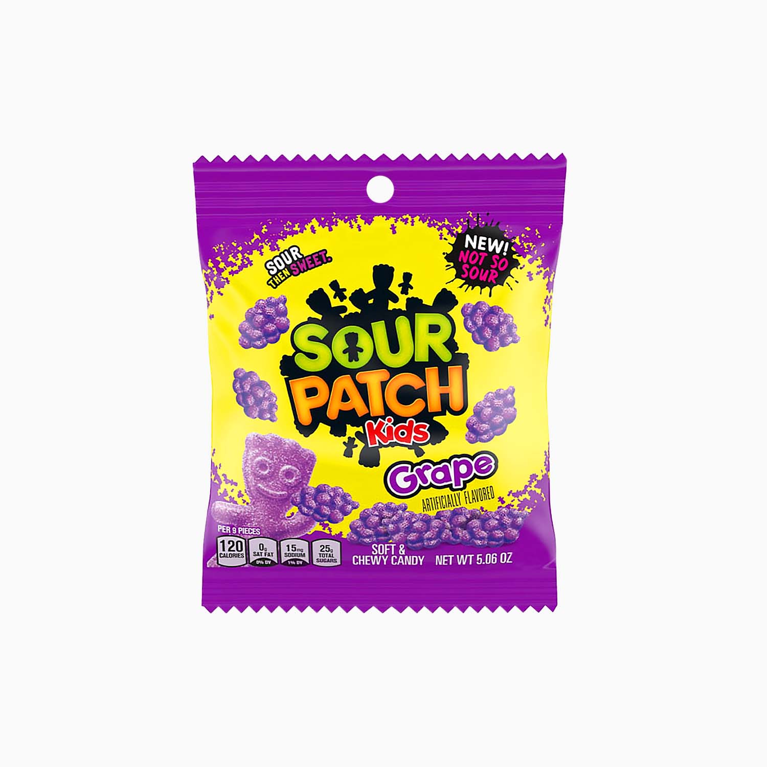 Sour Patch Kids Grape - 102g - MHD: 07.08.2025