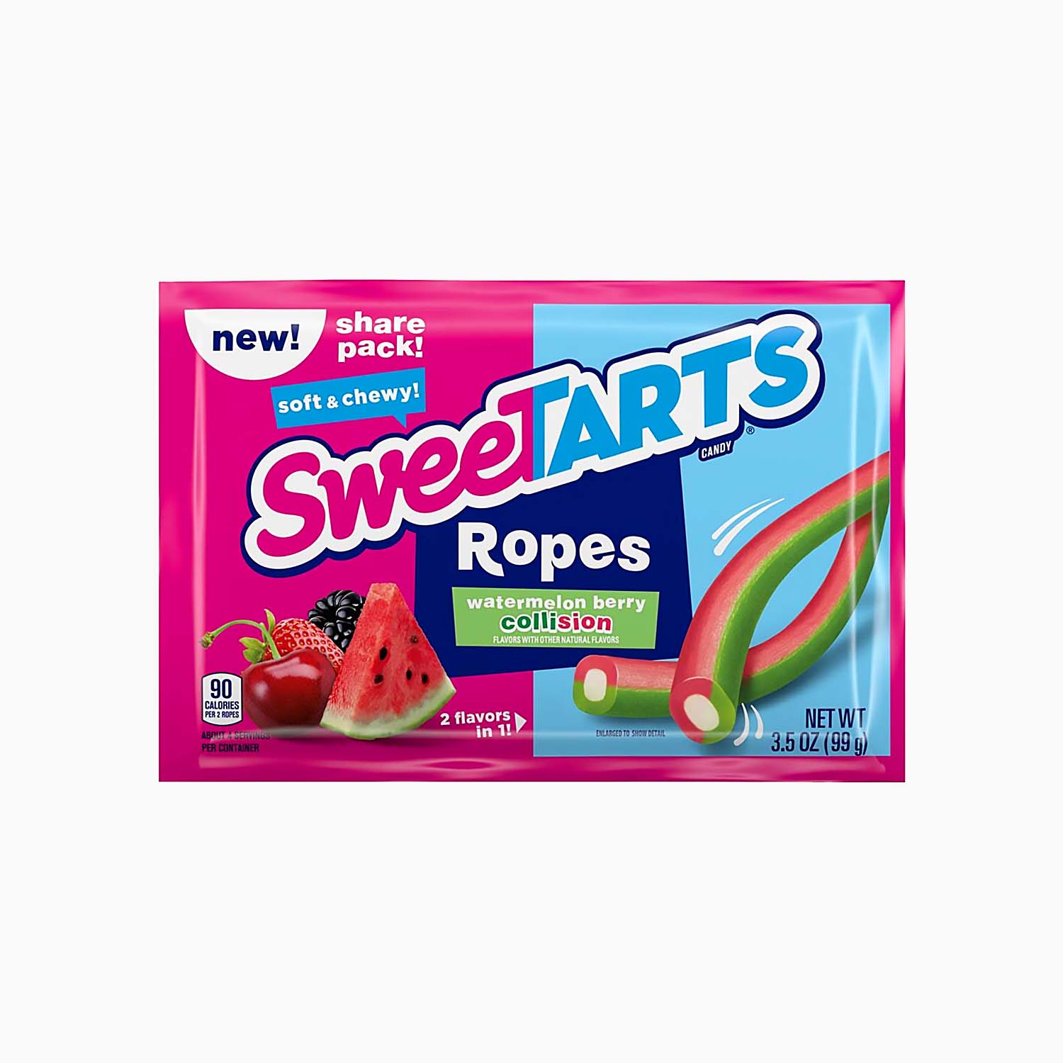 SweeTARTS Ropes Watermelon Berry Collision - MHD: 31.07.2025