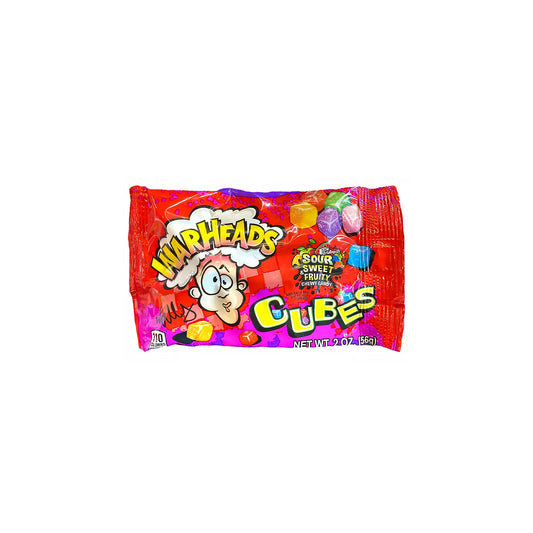Warheads Sour Chewy Cubes 56g