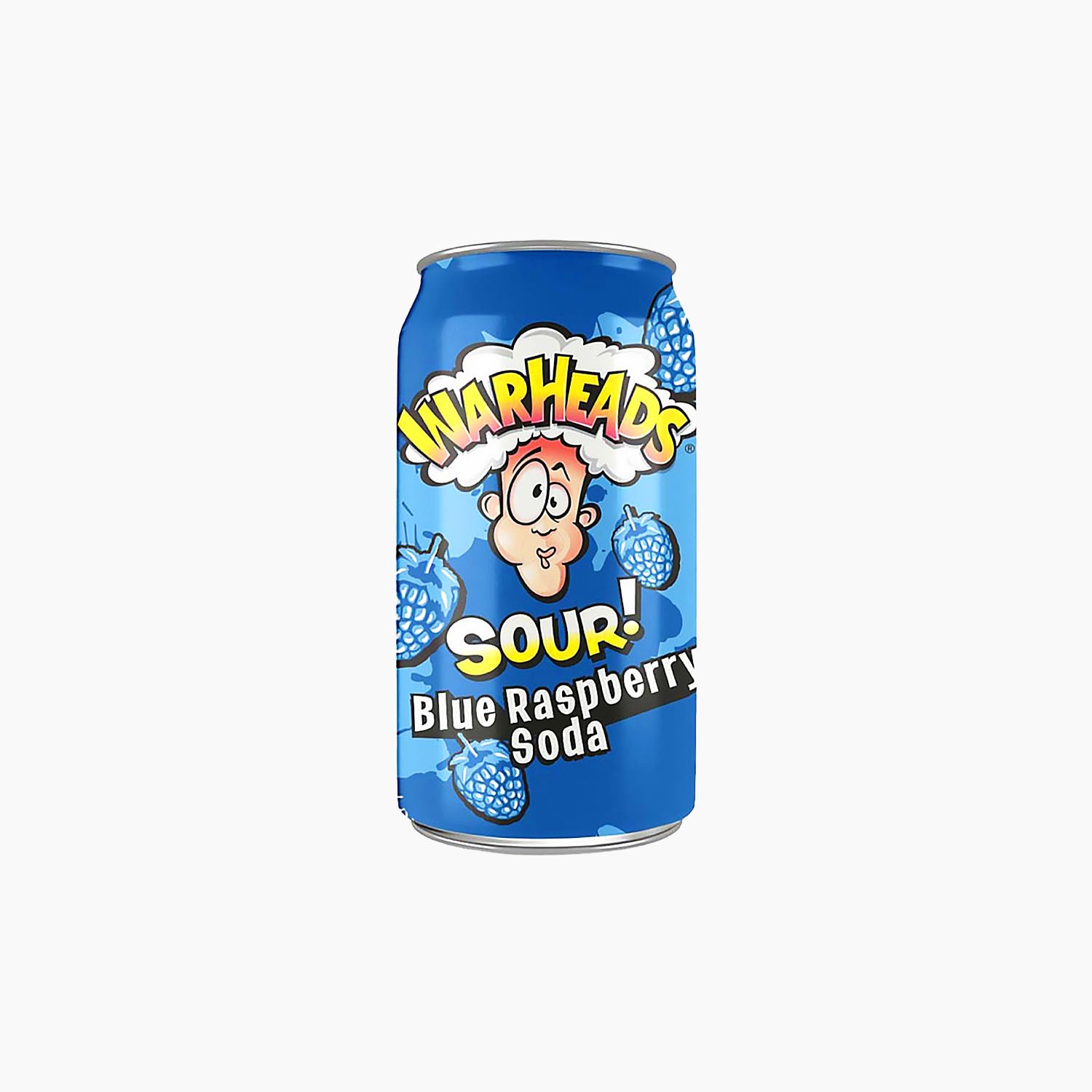 Warheads Sour! Blue Raspberry Soda