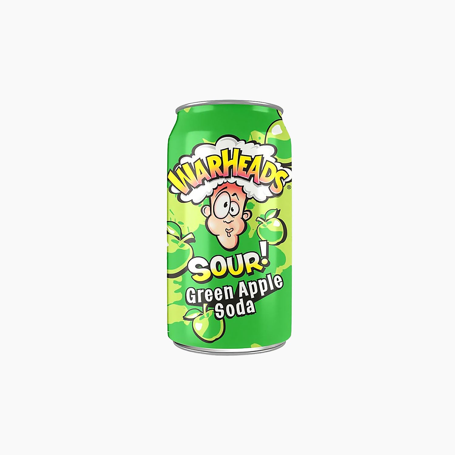 Warheads Sour! Green Apple Soda