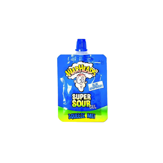 Warheads Super Sour Squeeze Me! Gel - Blue Raspberry