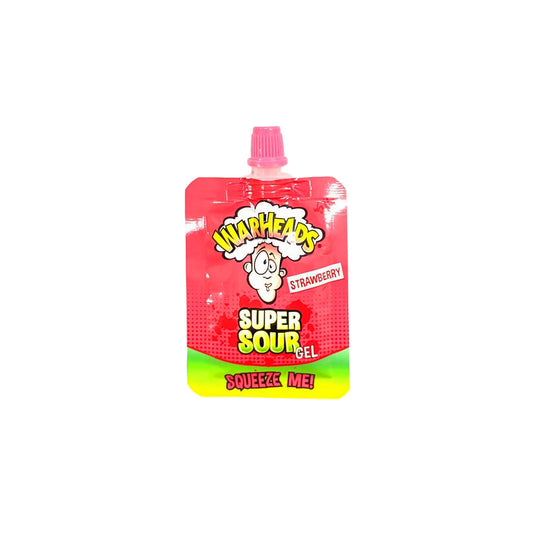 Warheads Super Sour Squeeze Me! Gel - Strawberry