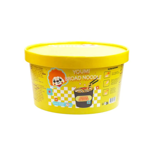 Youmi Instant Broad Noodles - Spicy Say Cheeze Big Bowl