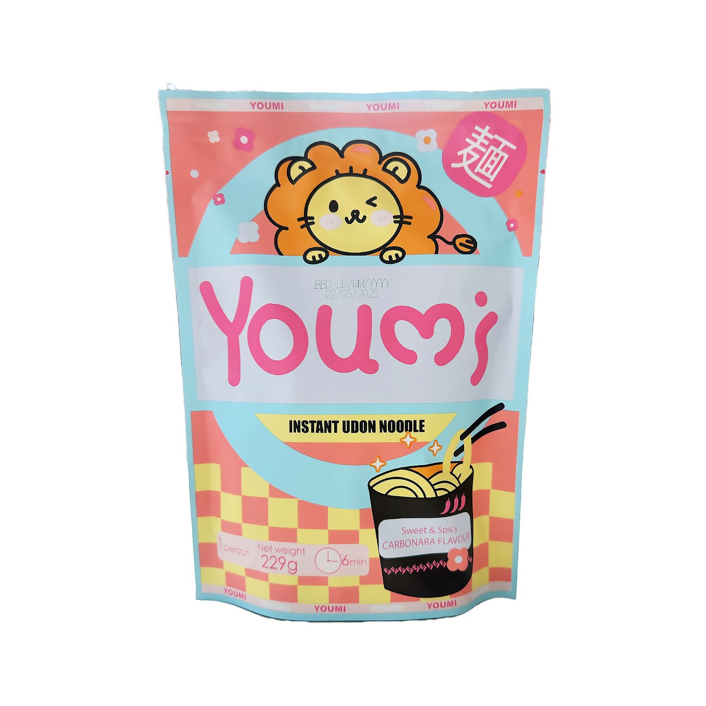 Youmi Instant Udon Noodle - Sweet & Spicy Carbonara