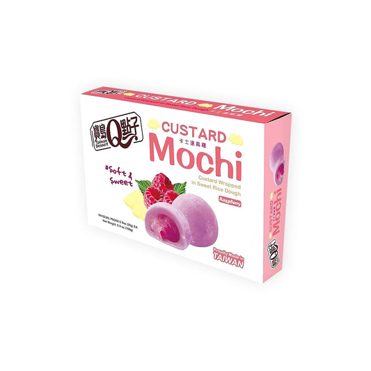 Custard Mochi - Raspberry