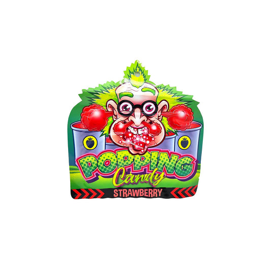 Dr. Sour Popping Candy Strawberry