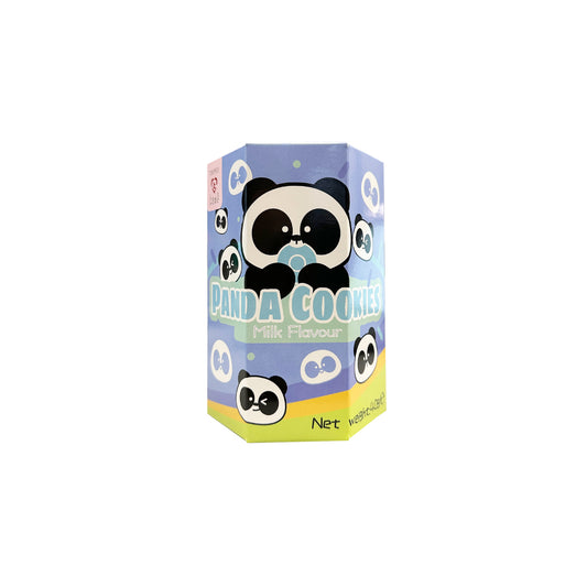 Panda Cookies Milk