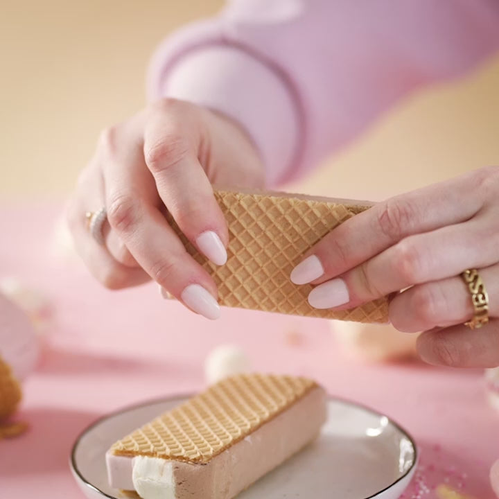 Video laden: Gefriergetrocknetes Sandwich Eis