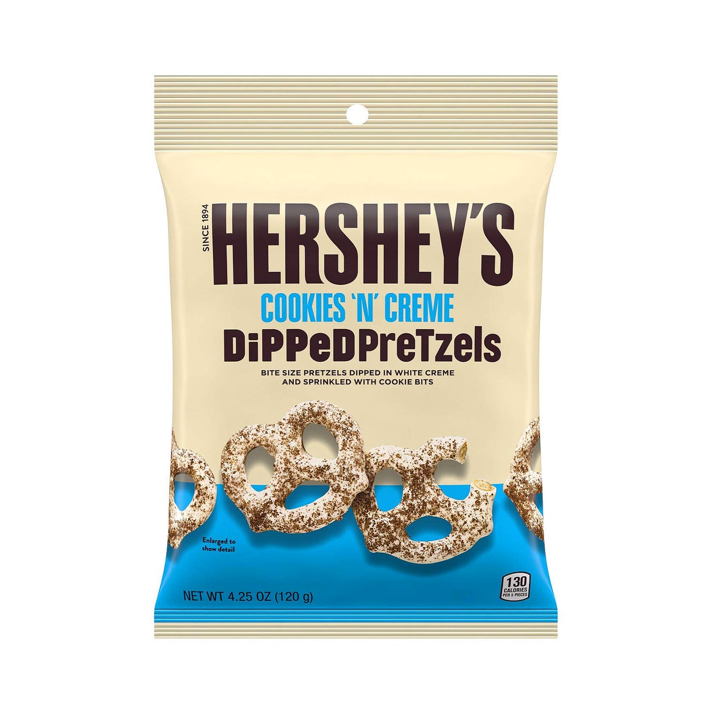 Hershey's Cookies 'n' Creme - Dipped Pretzels