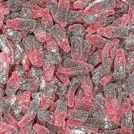 Saure Kirsch-Cola-Flaschen