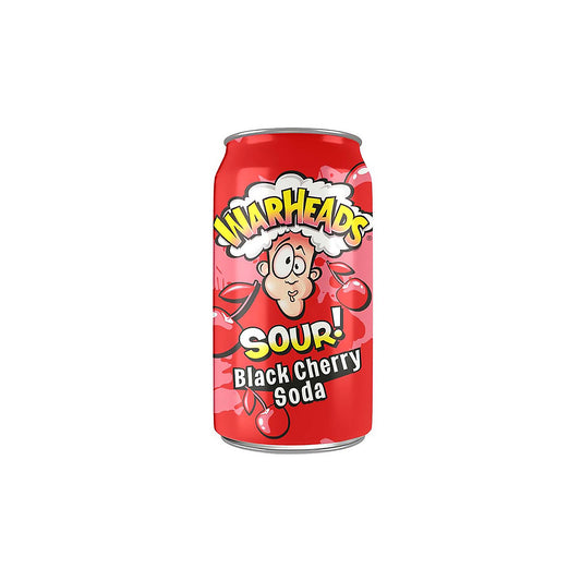 Warheads Sour! Black Cherry Soda